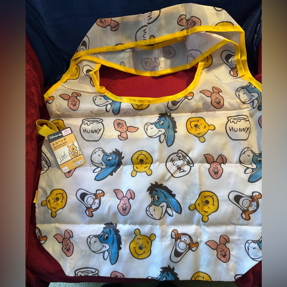 DAISO Disney reusable tote bag